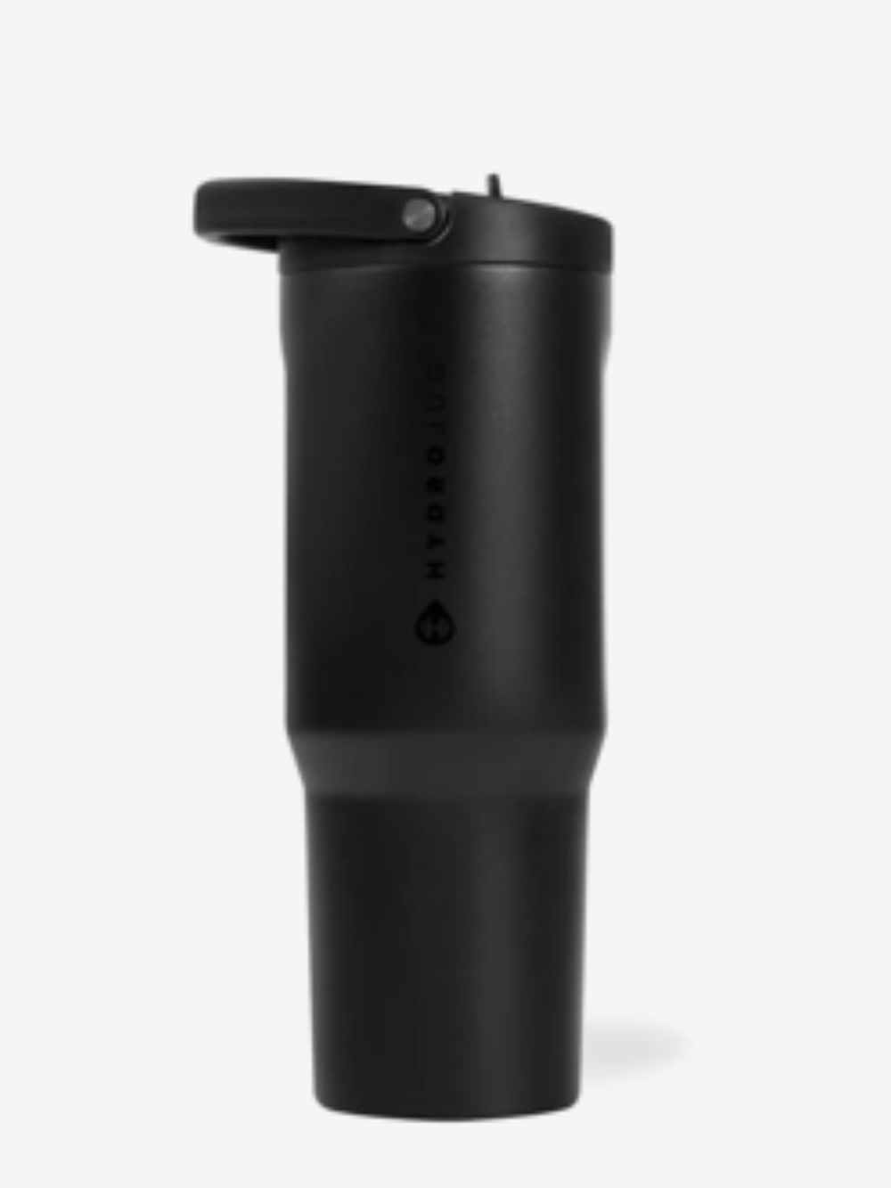 HydroJug 40 oz Sport Tumbler Matte Black Leak-Proof Flip Straw Cup NWT